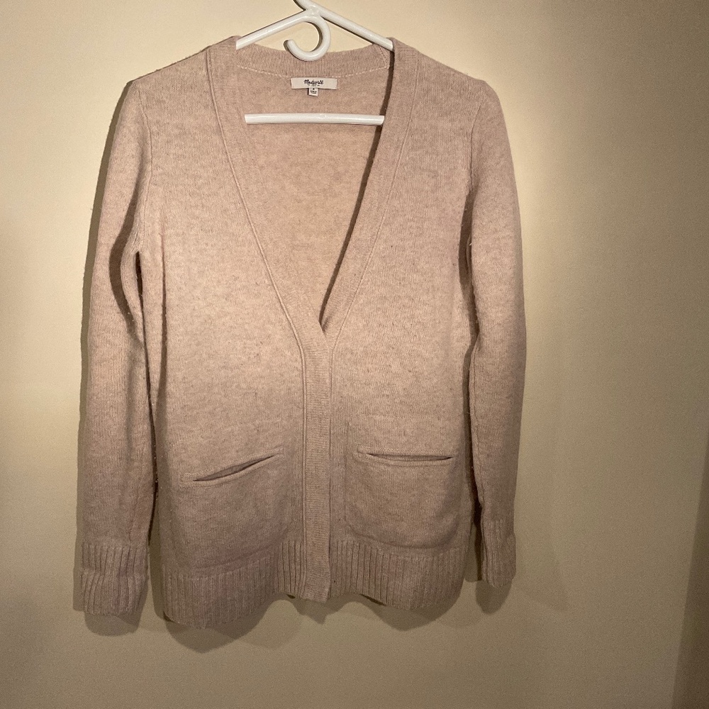 Madewell - Beige Favorite Cardigan Size S